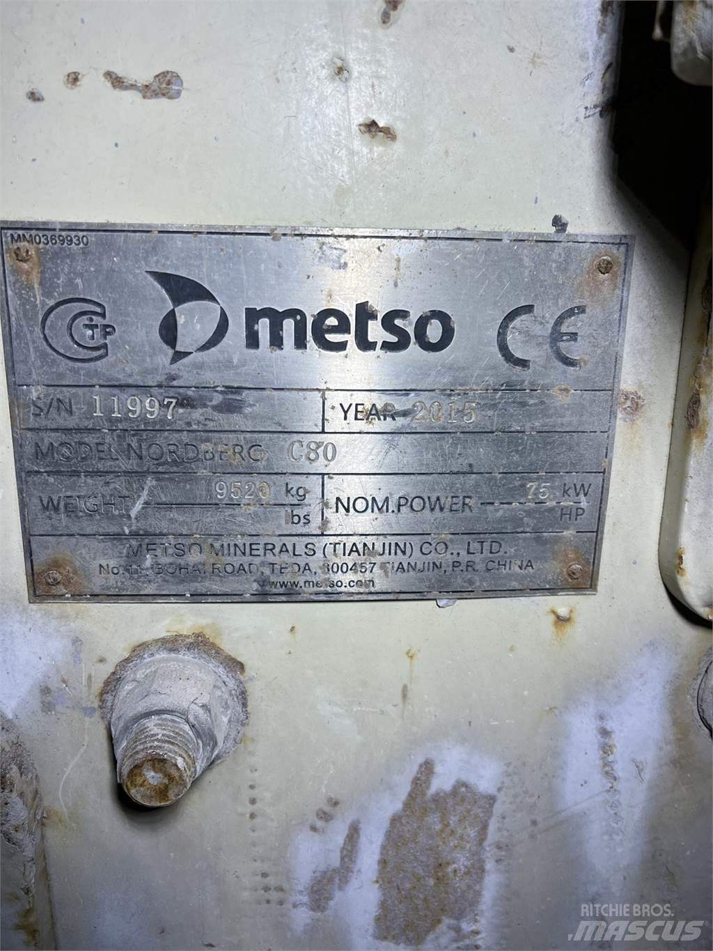 Metso C80 Murskaimet