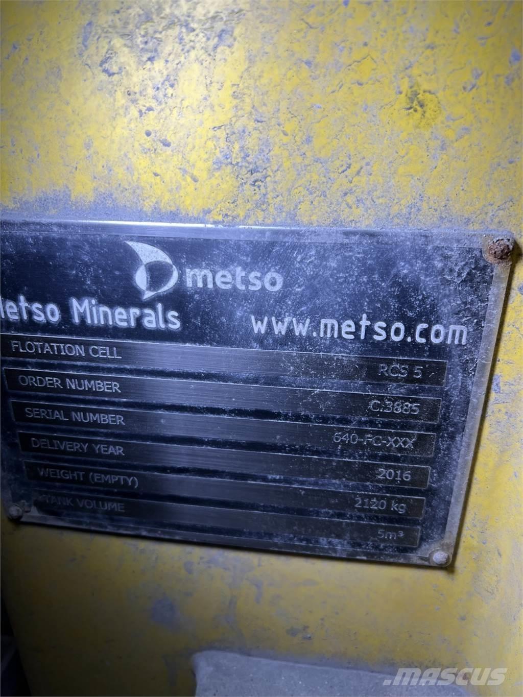 Metso RCS 5 Muut maanalaiset louhintalaitteet