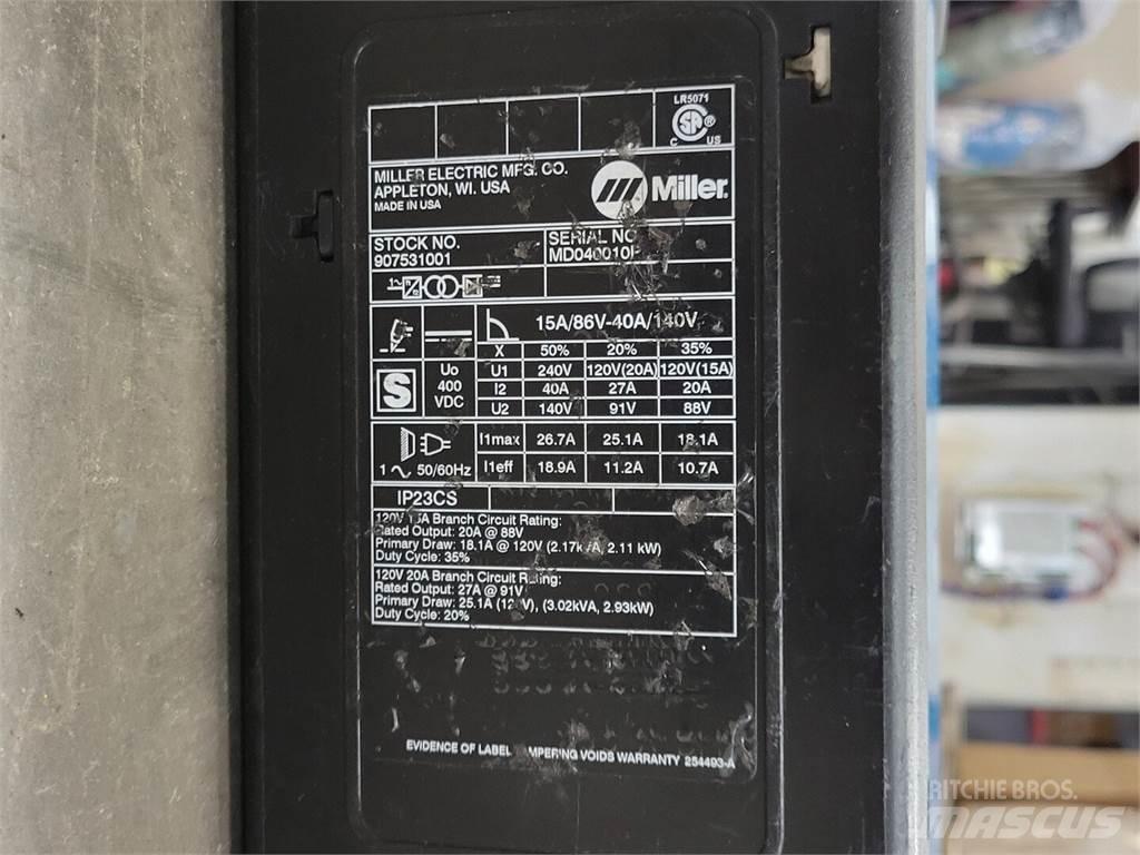 Miller 907531001 Hitsauslaitteet