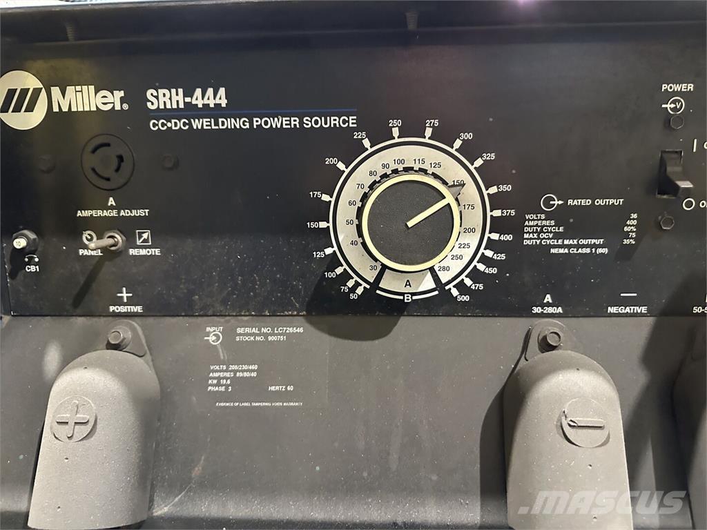Miller SRH-444 Hitsauslaitteet