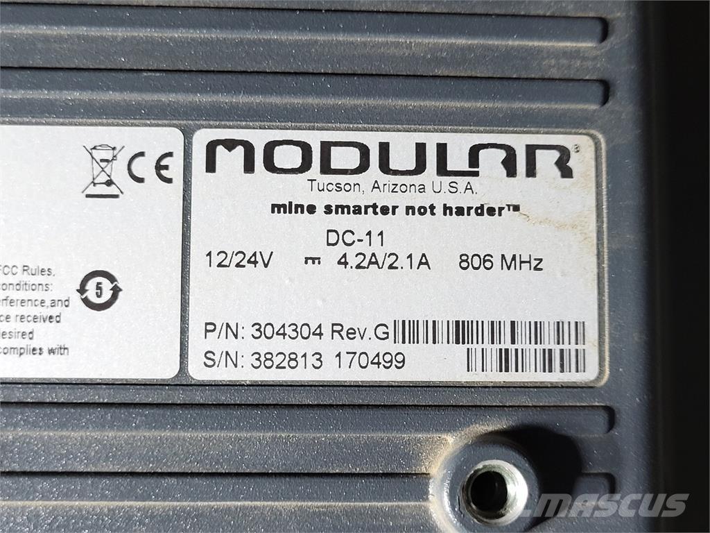  MODULAR MINING DC-11 Muut maanalaiset louhintalaitteet