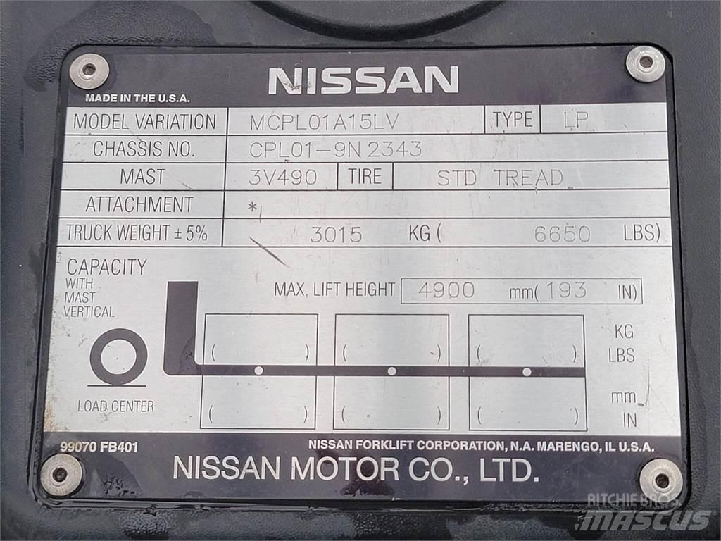 Nissan MCPL01A15LV Muut koneet