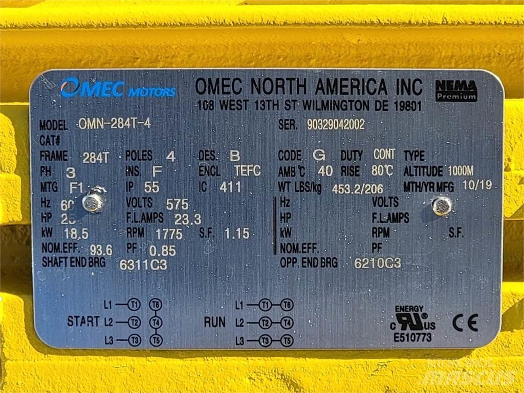  OMEC OMN-284T-4 Teollisuusmoottorit