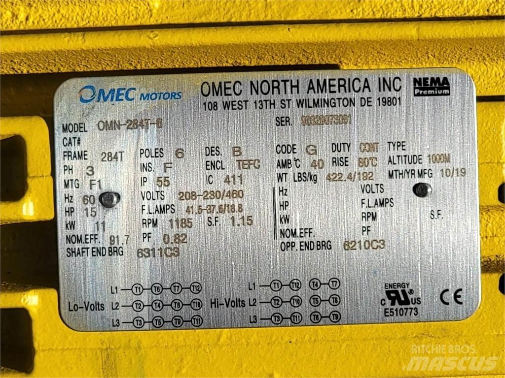  OMEC OMN-284T-6 Teollisuusmoottorit
