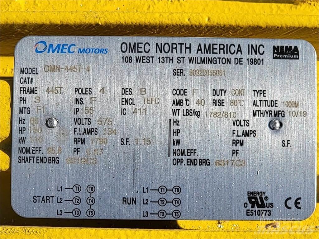  OMEC OMN-445T-4 Teollisuusmoottorit