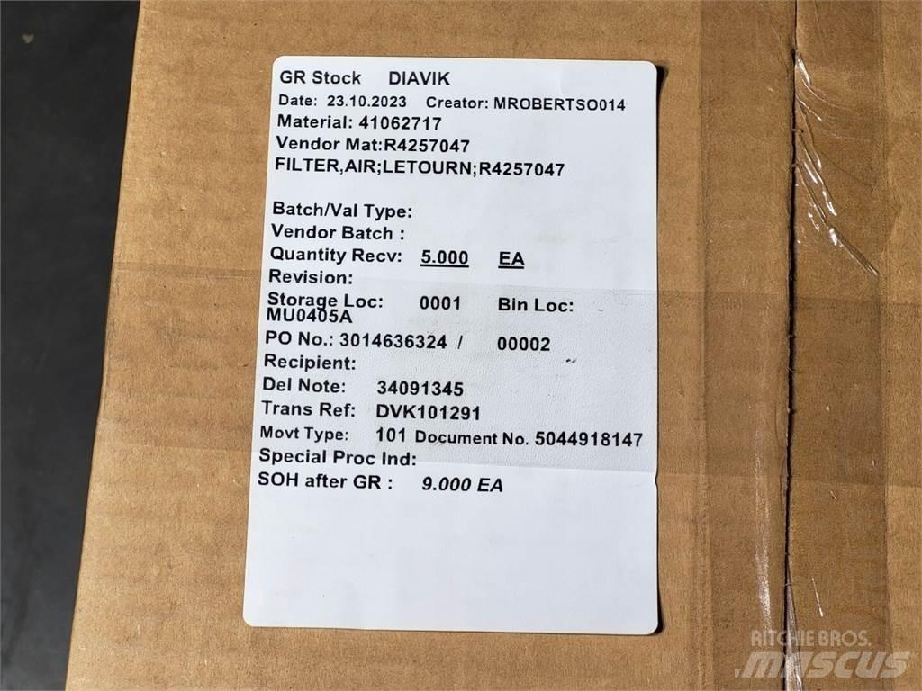 P&H R4257047 Muut koneet