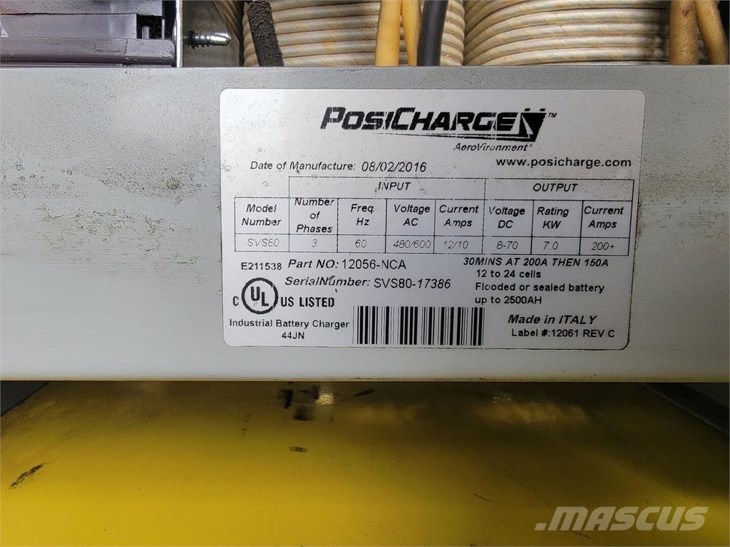  POSICHARGE SVS80 Laturit