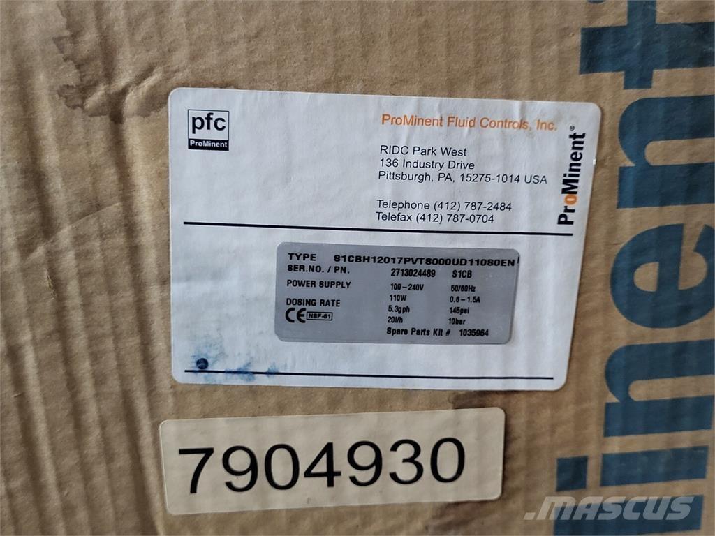  PROMINENT S1CB Vesipumput