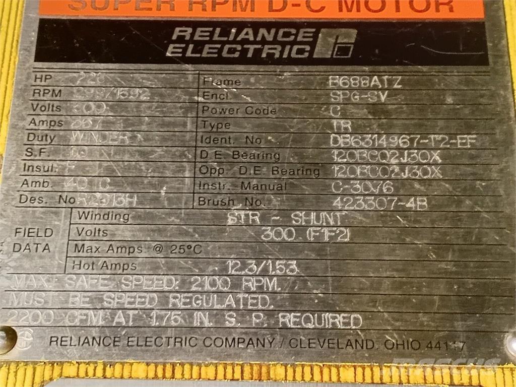  RELIANCE ELECTRIC Teollisuusmoottorit
