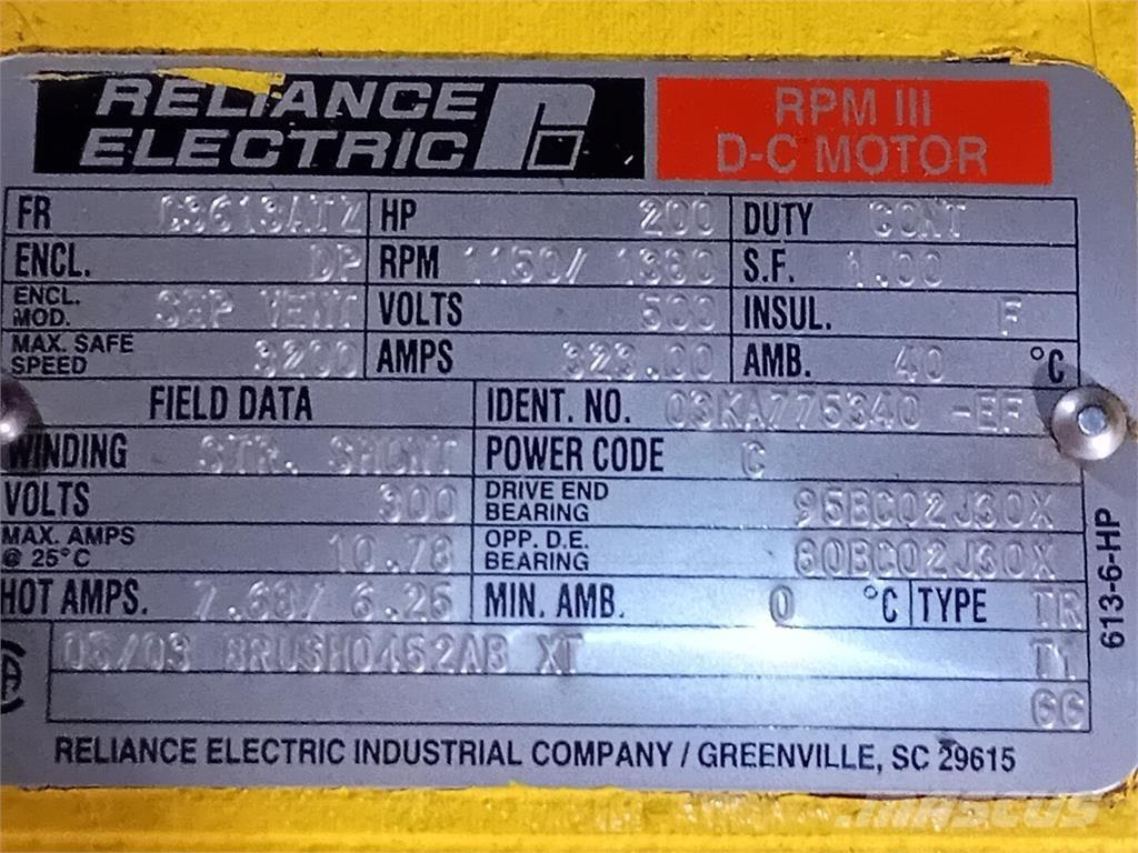  RELIANCE ELECTRIC Teollisuusmoottorit