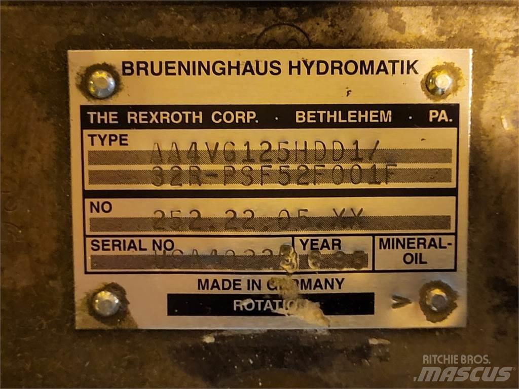 Rexroth A4VG125HDD1 Vesipumput