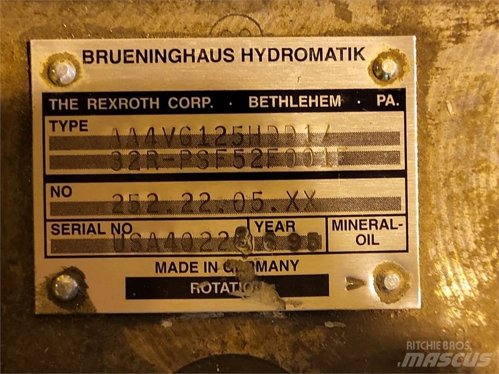 Rexroth A4VG125HDD1 Vesipumput