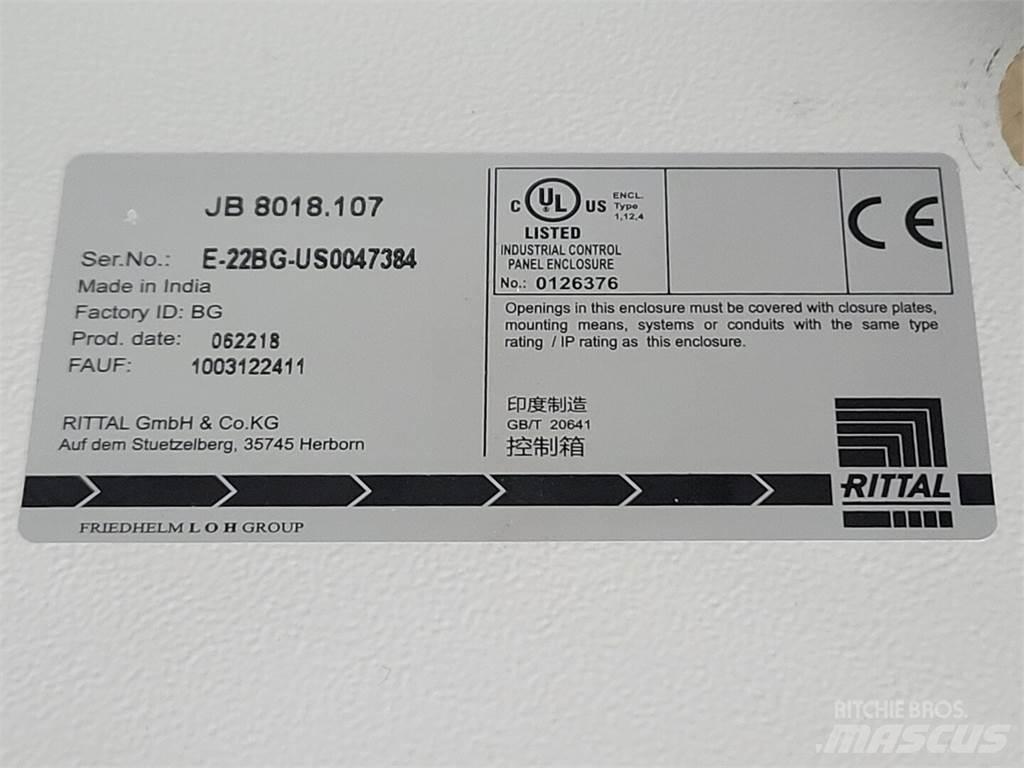  RITTAL JB8018.107 Muut koneet