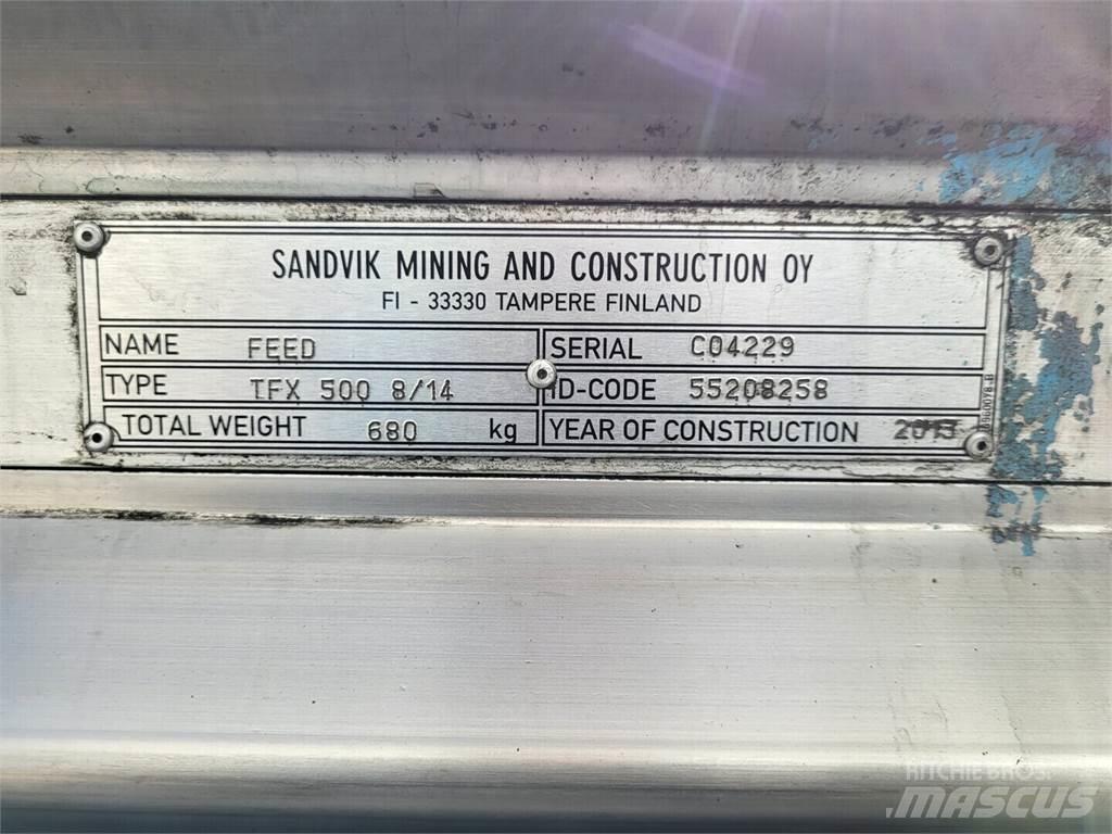 Sandvik  Muut maanalaiset louhintalaitteet