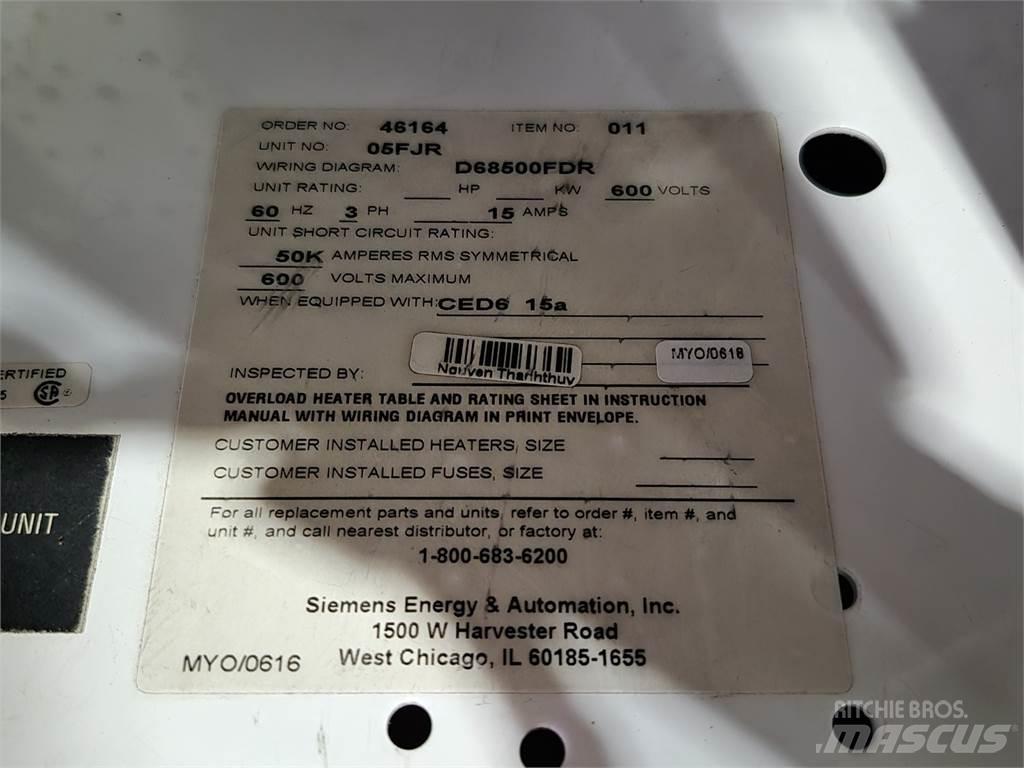 Siemens CED63B015 Muut koneet