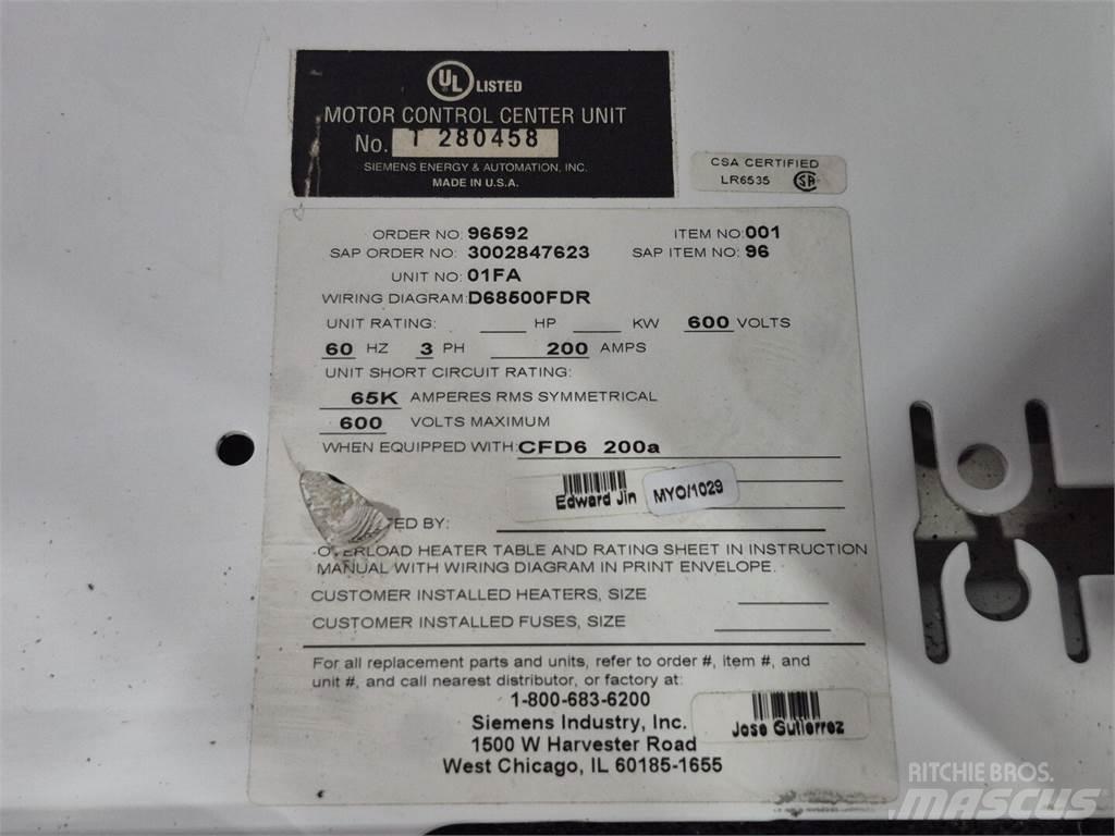 Siemens CFD63B200 Muut koneet
