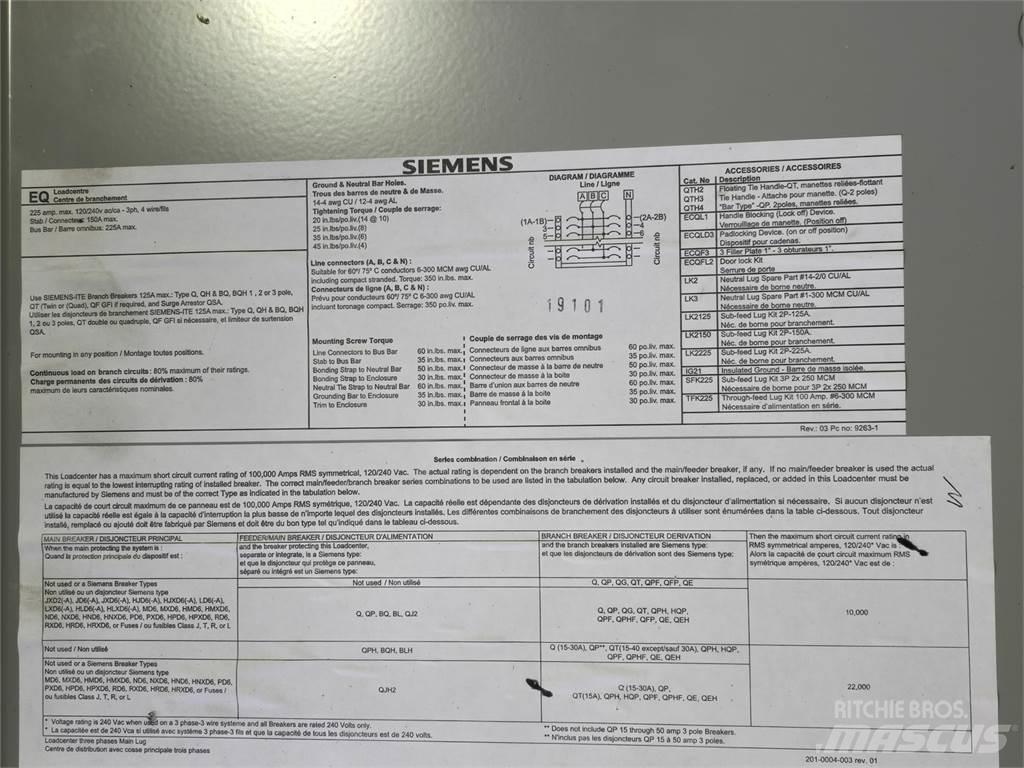 Siemens EQ424225 Muut koneet