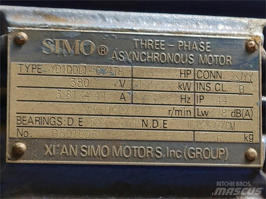  SIMO YD100L1-6/4TH Teollisuusmoottorit