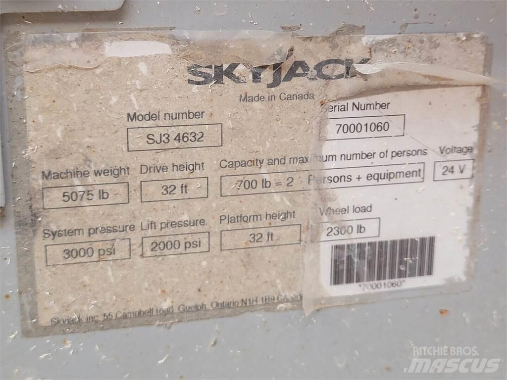 SkyJack SJ3 4632 Saksilavat