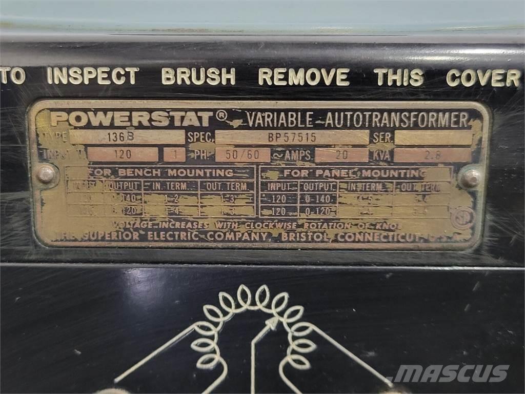 Superior ELECTRIC 136B Muut koneet