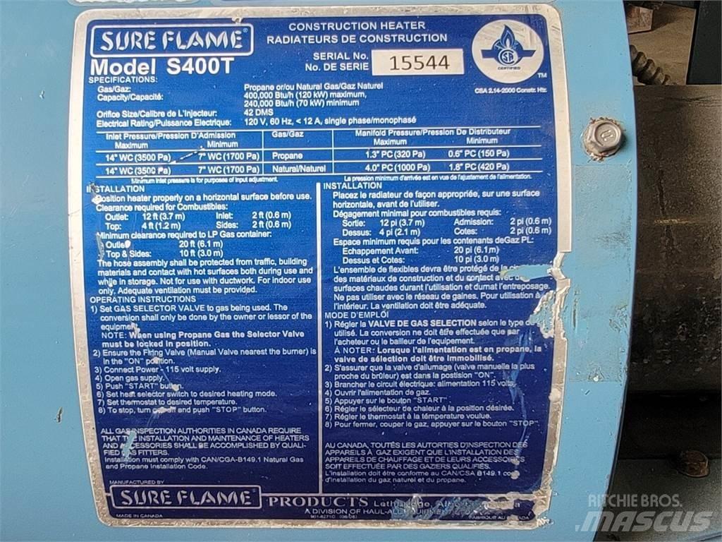  SURE FLAME S400T Lämmitys- ja sulatuslaitteet