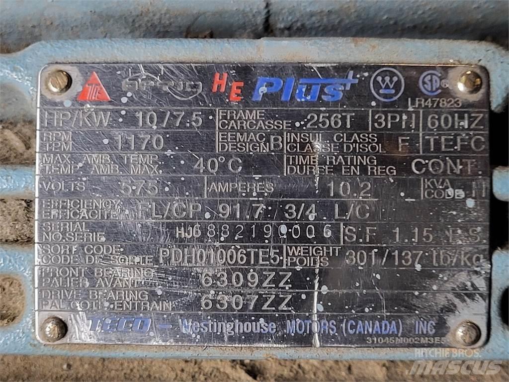  TECO PDH01006TE Teollisuusmoottorit