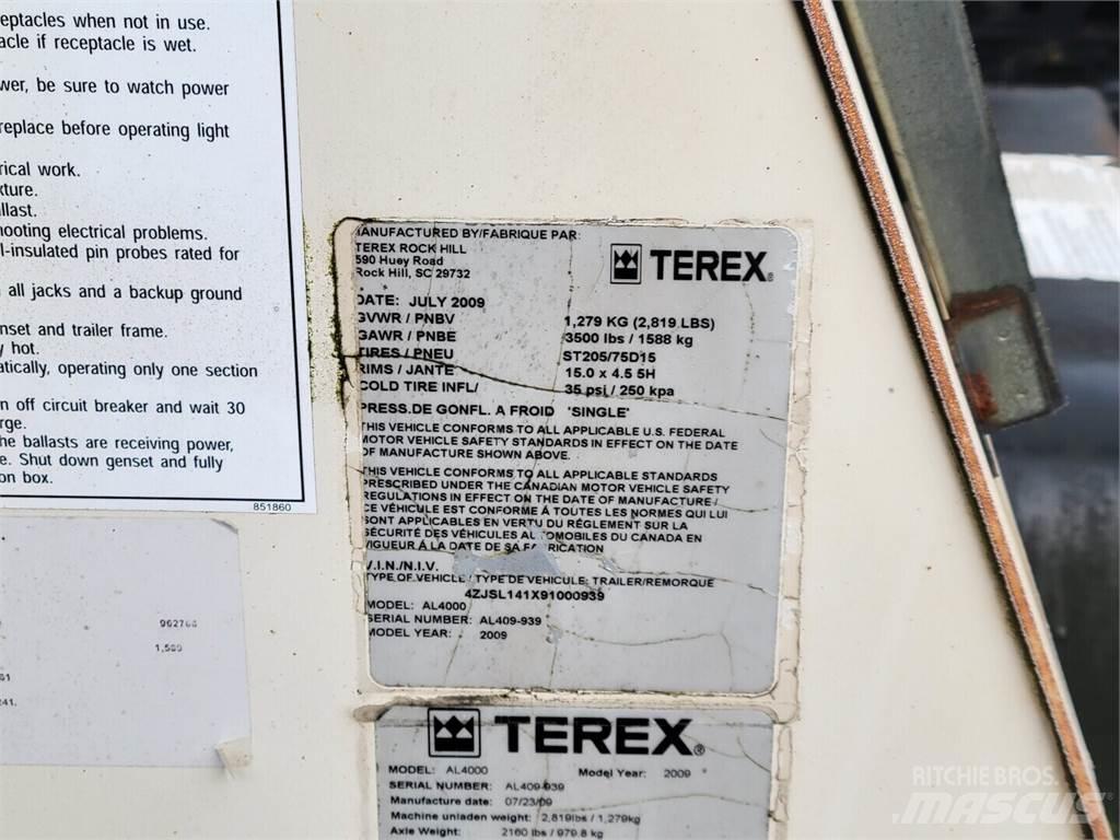 Terex AL4000 Muut