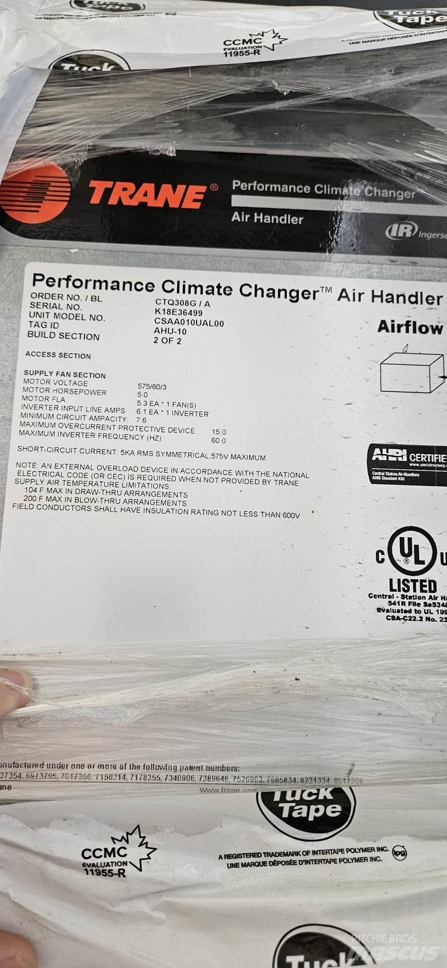 Trane CSAA010UAL00 Lämmitys- ja sulatuslaitteet