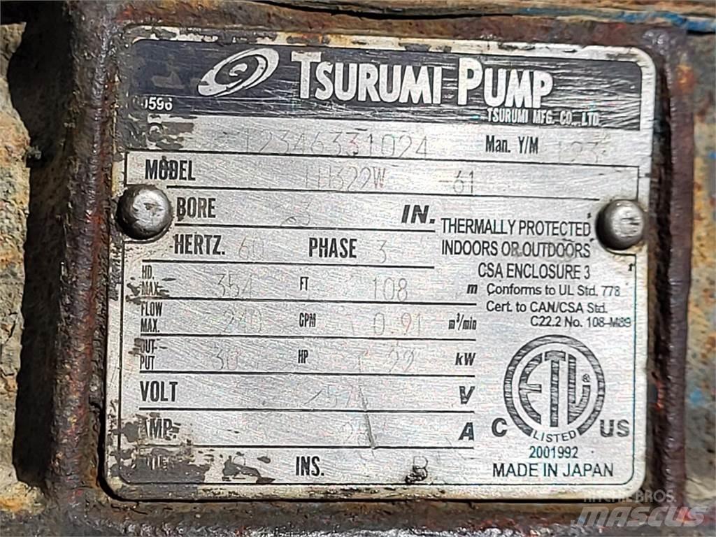 Tsurumi LH322W Vesipumput