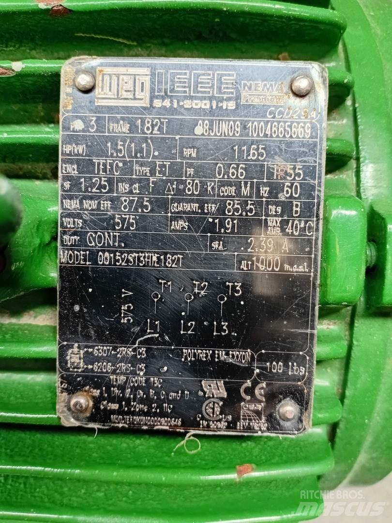  WEG 00152ST3HIE182T Teollisuusmoottorit