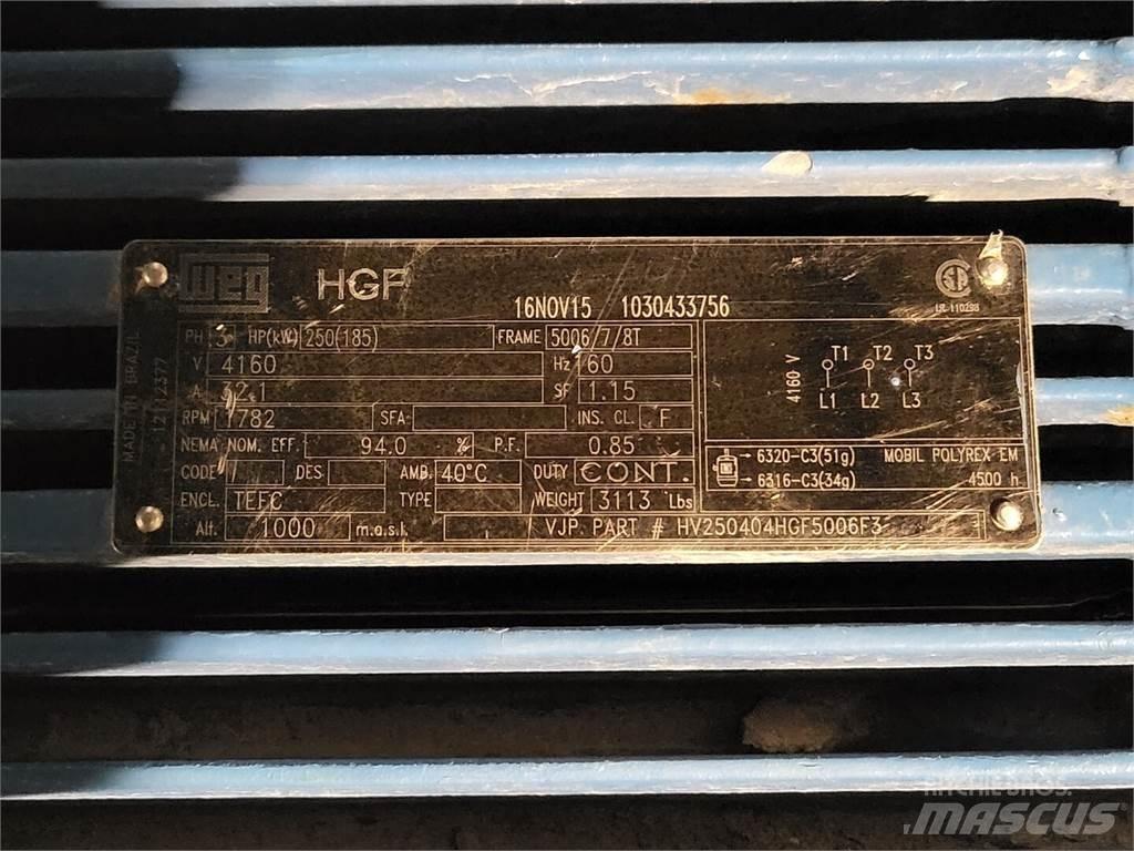  WEG HV250404HGF5006F3 Teollisuusmoottorit