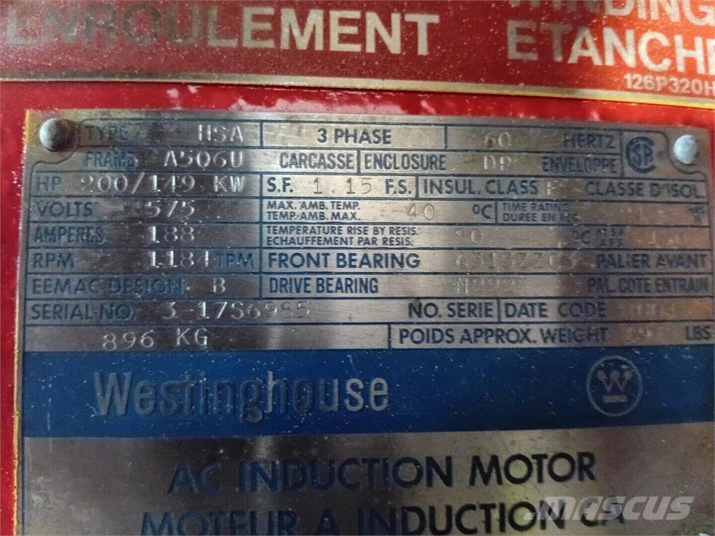 Westinghouse HSA Teollisuusmoottorit