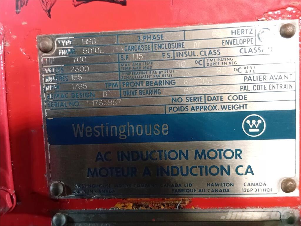 Westinghouse HSB Teollisuusmoottorit