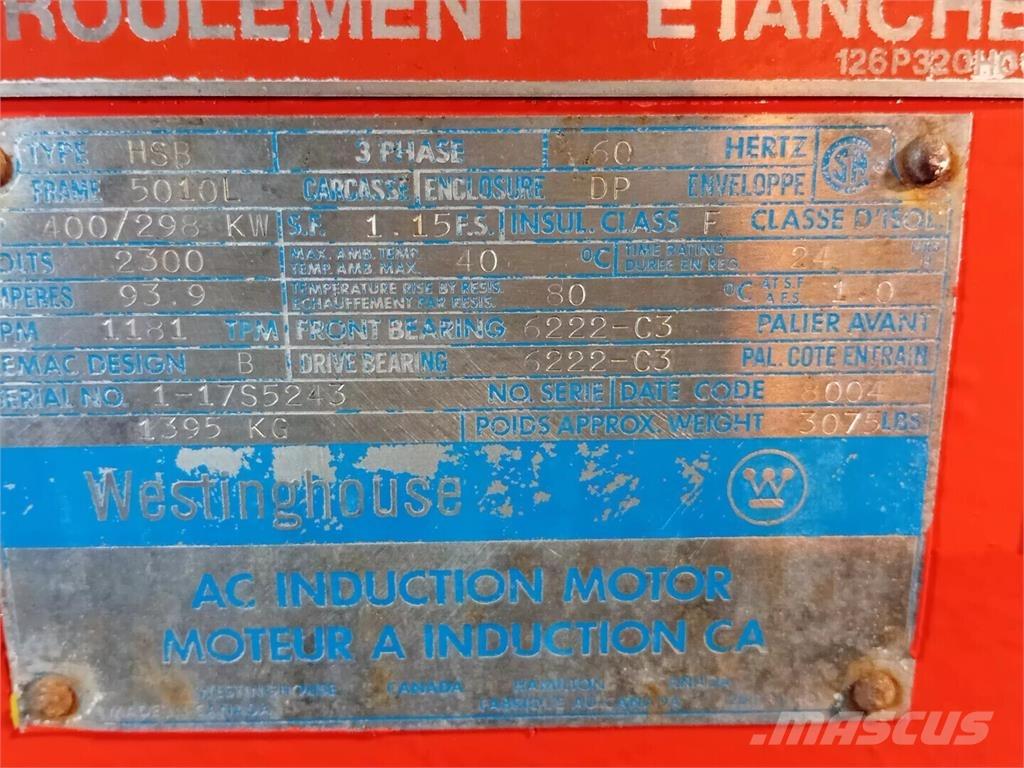 Westinghouse HSB Teollisuusmoottorit