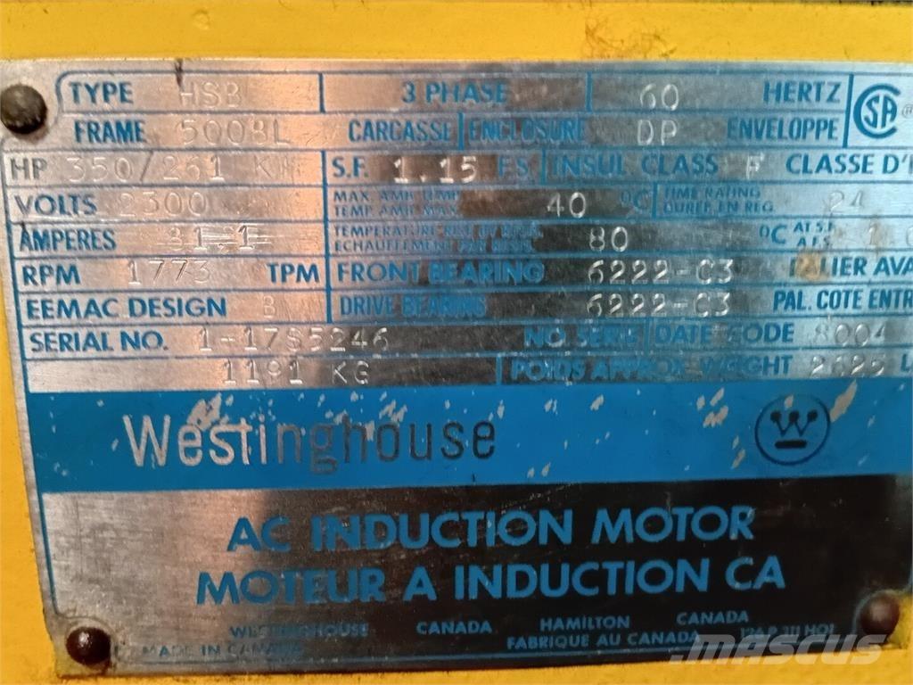 Westinghouse HSB Teollisuusmoottorit