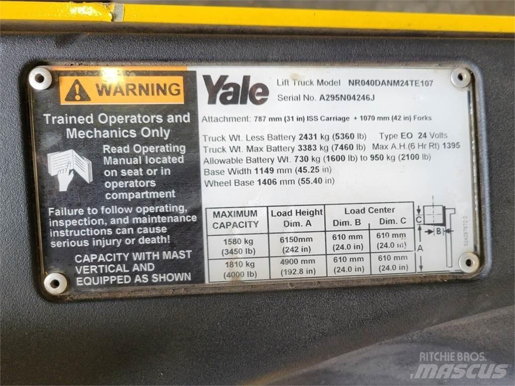 Yale NR040DANM24TE107 Muut koneet