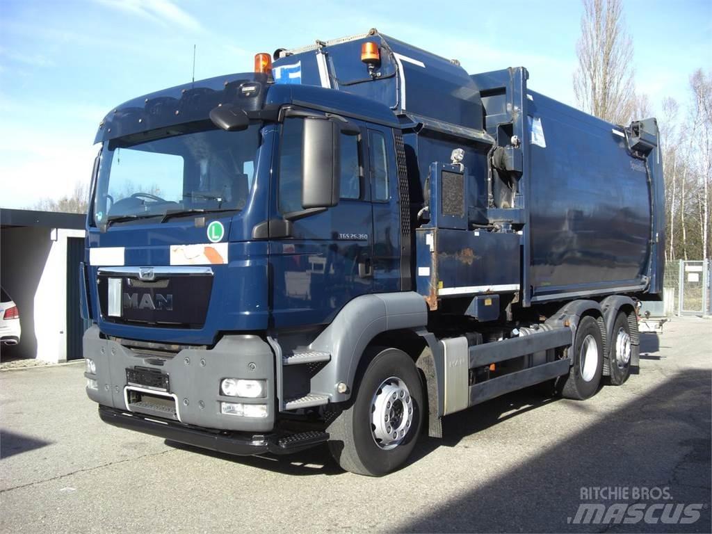 MAN 26360FNLL / RECHTSGEST. Jäteautot