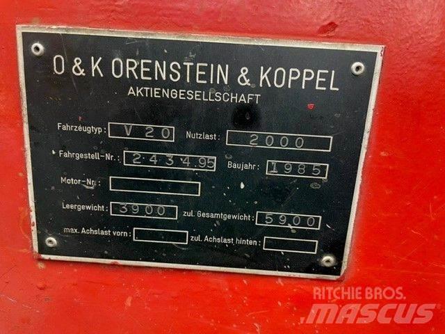 O&K V 20 Dieseltrukit