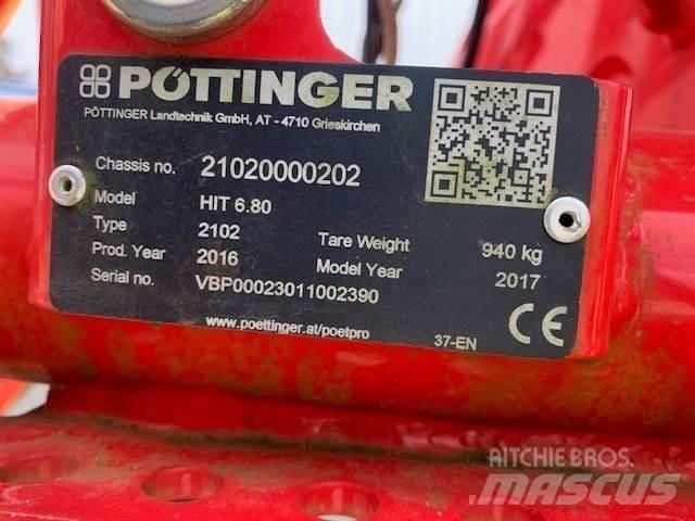 Pöttinger HIT6.80 Pöyhimet ja haravat
