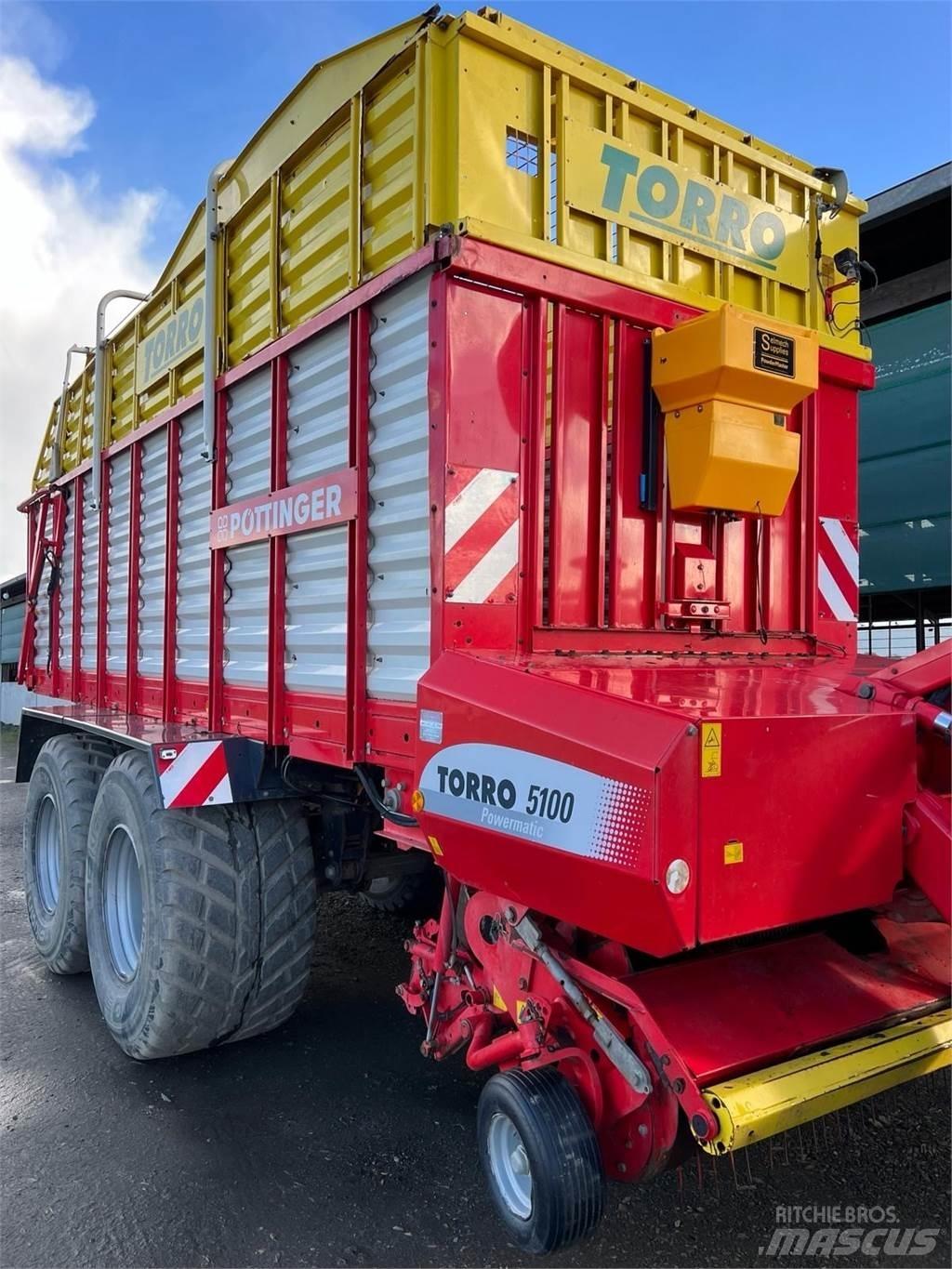 Pöttinger Torro 5100L Rehuvaunut