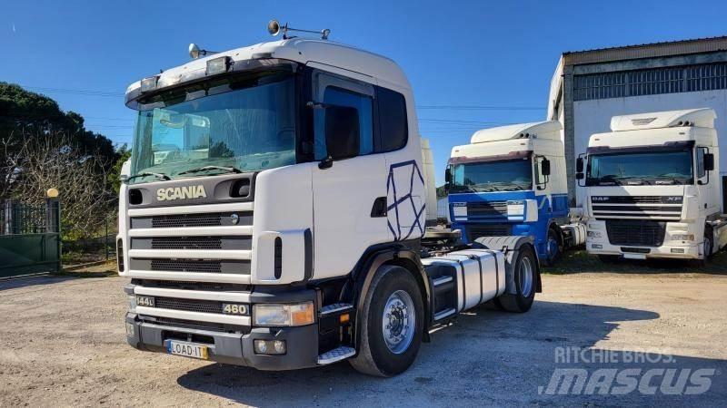 Scania 144L 460 Vetopöytäautot