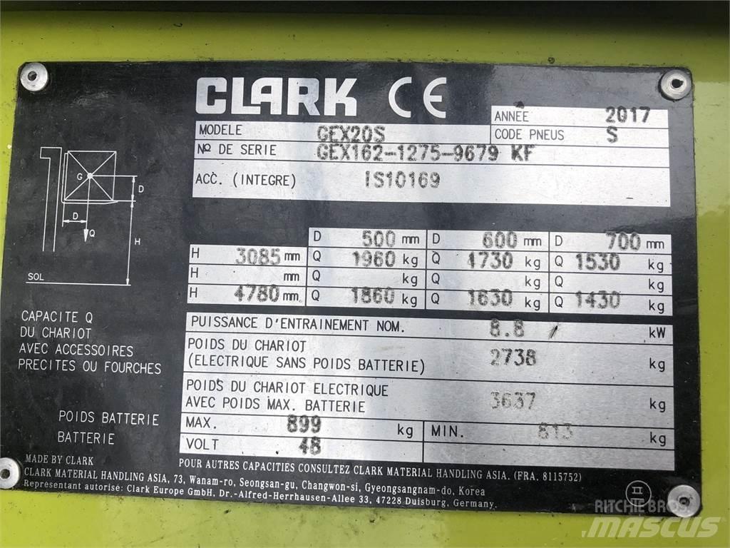 Clark GEX20S Muut haarukkatrukit