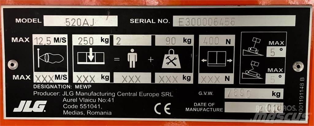 JLG 520AJ Muut henkilönosturit