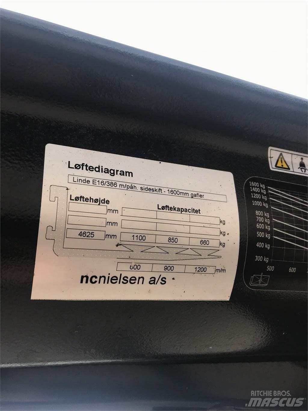 Linde E16-01 Muut haarukkatrukit