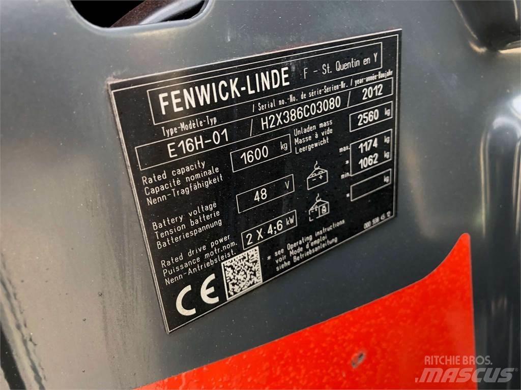 Linde E16H-01 Muut haarukkatrukit