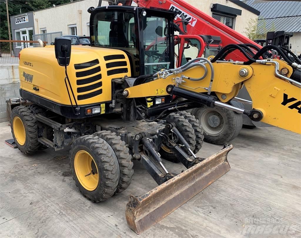 Yanmar B95W Pyöräkaivukoneet