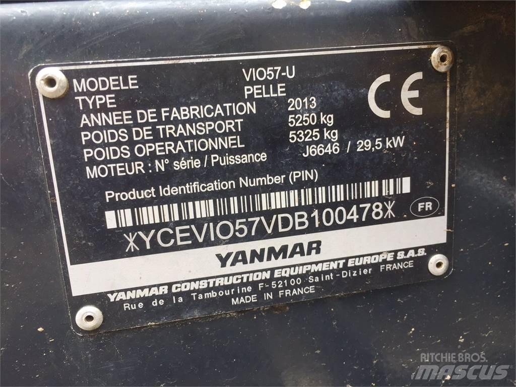 Yanmar VIO57 Minikaivukoneet < 7t