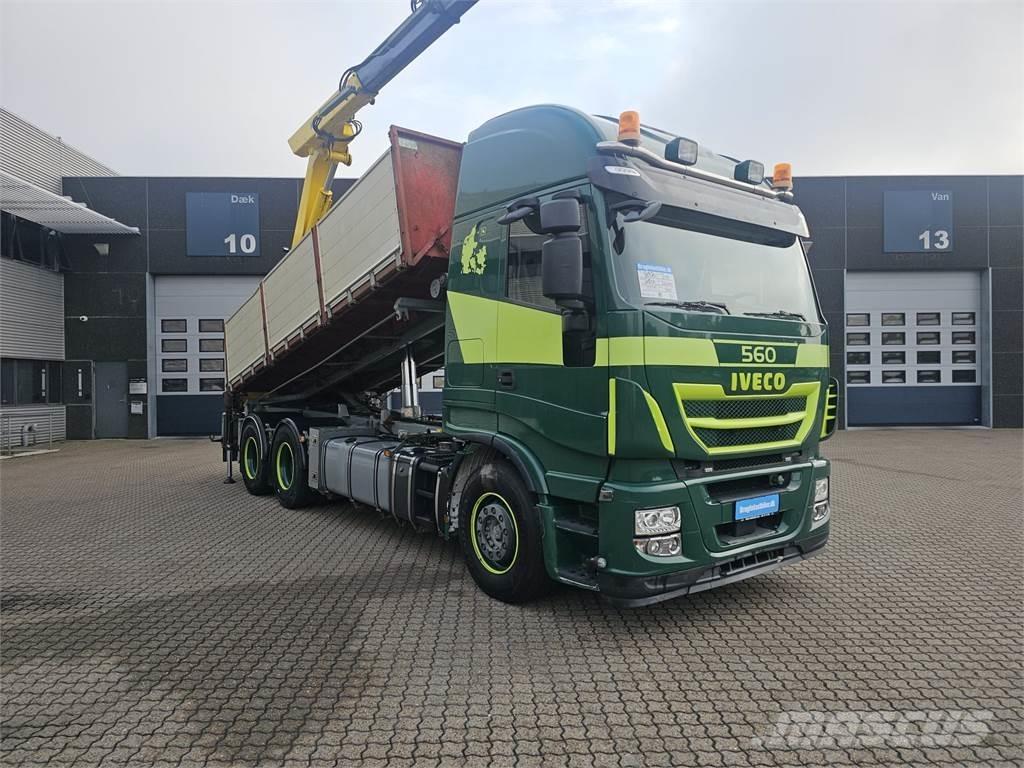 Iveco Stralis 560 6x4 Vaihtolava-autot