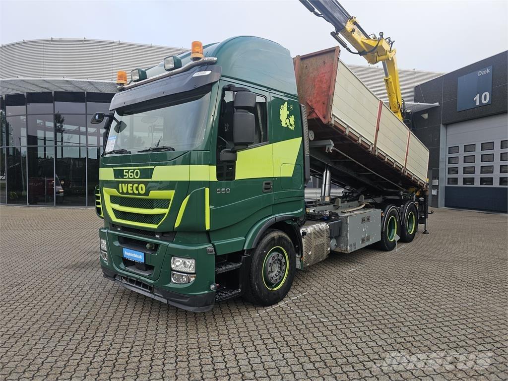 Iveco Stralis 560 6x4 Vaihtolava-autot