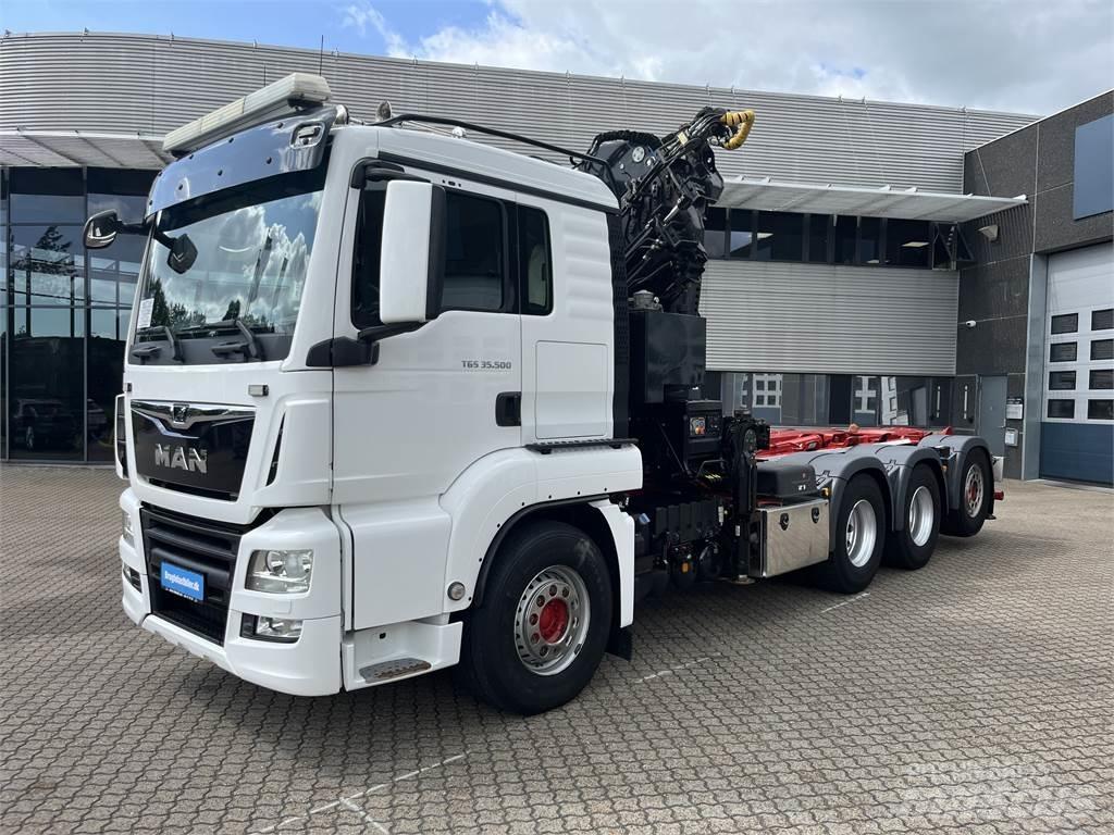 MAN TGS 35.500 8x4 Vaihtolava-autot